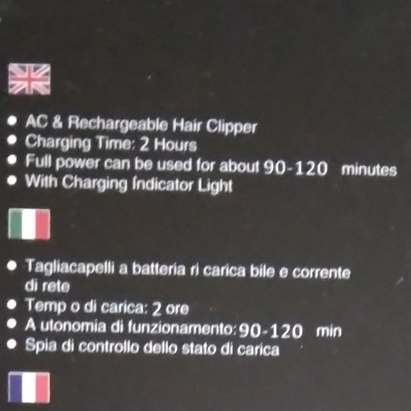 ORIHEA Gold Pro Li Clippers, T-Blade Trimmer Hair Clippers for men, Cordless - Picture 3 of 8